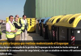 Fragoso pide a Gespesa que continúe modernizando el Ecoparque