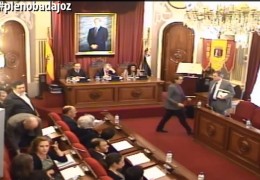 Pleno ordinario de marzo de 2014 del Ayuntamiento de Badajoz