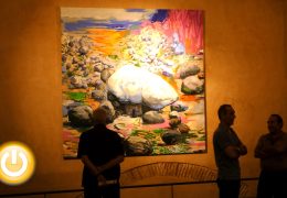 Inaugurada la exposición «Desterrados» del pintor Abraham Lacalle